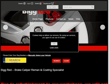 Tablet Screenshot of biggred.co.uk